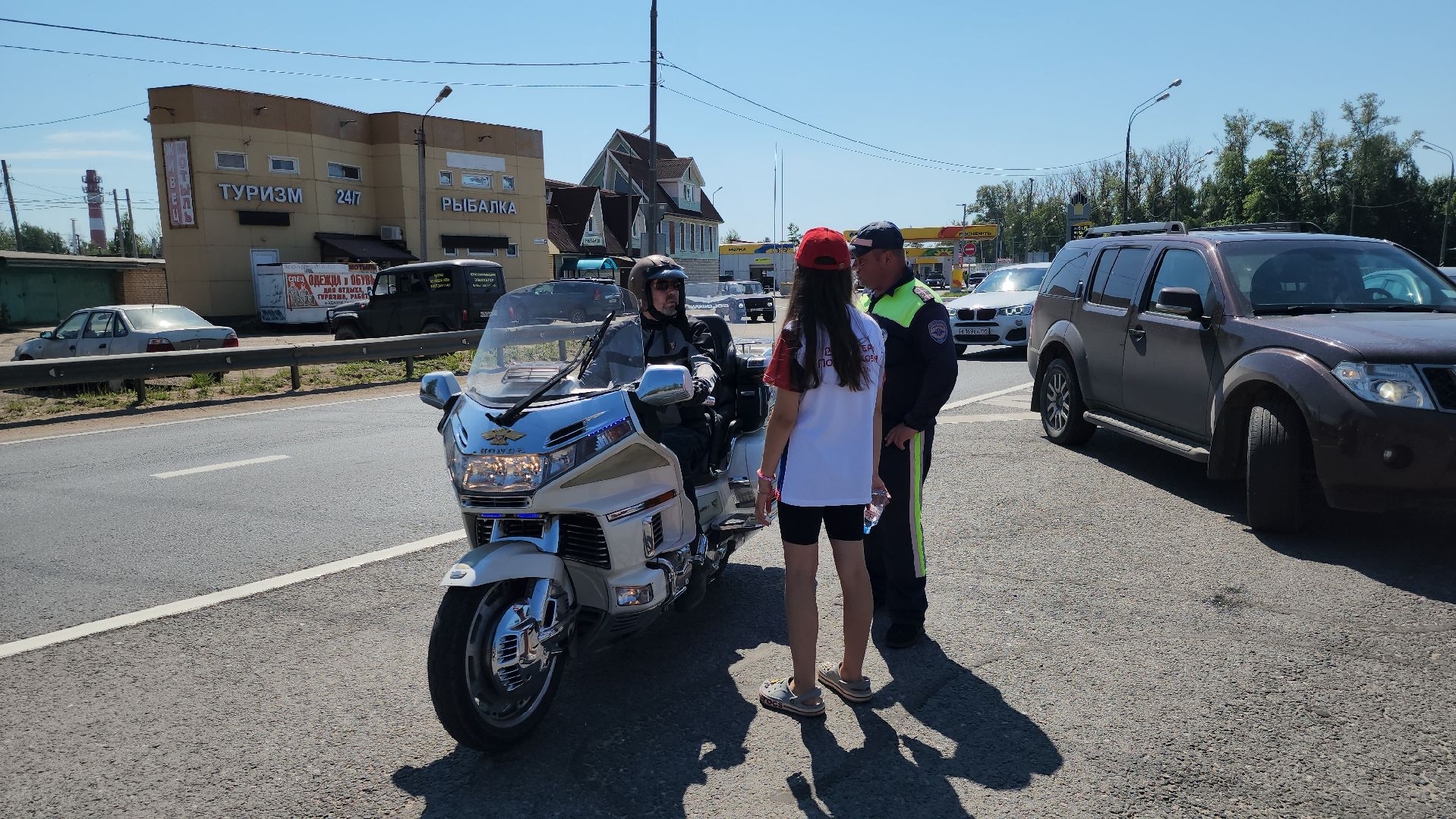 безопасность, безопасность на дорогах, раздача воды, гибдд, волонтеры, рузский городской округ, подмосковье,