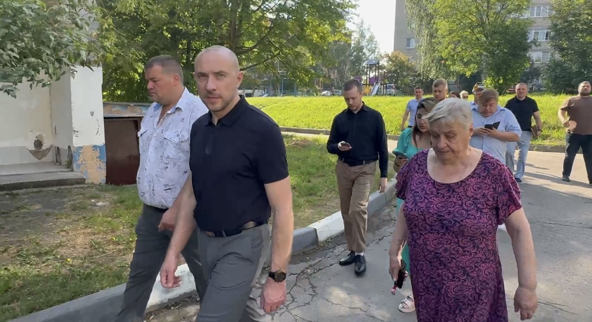 Солнечногорск, Благоустройство, Жители, Уборка дворов, обход территории,