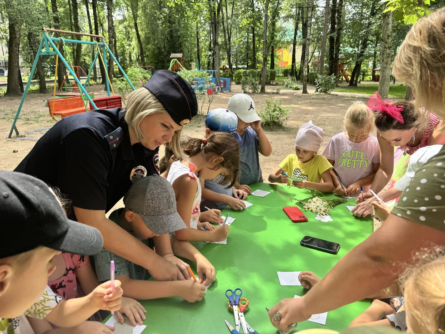 шаховская, госавтоинспекция, садик, мастер класс,