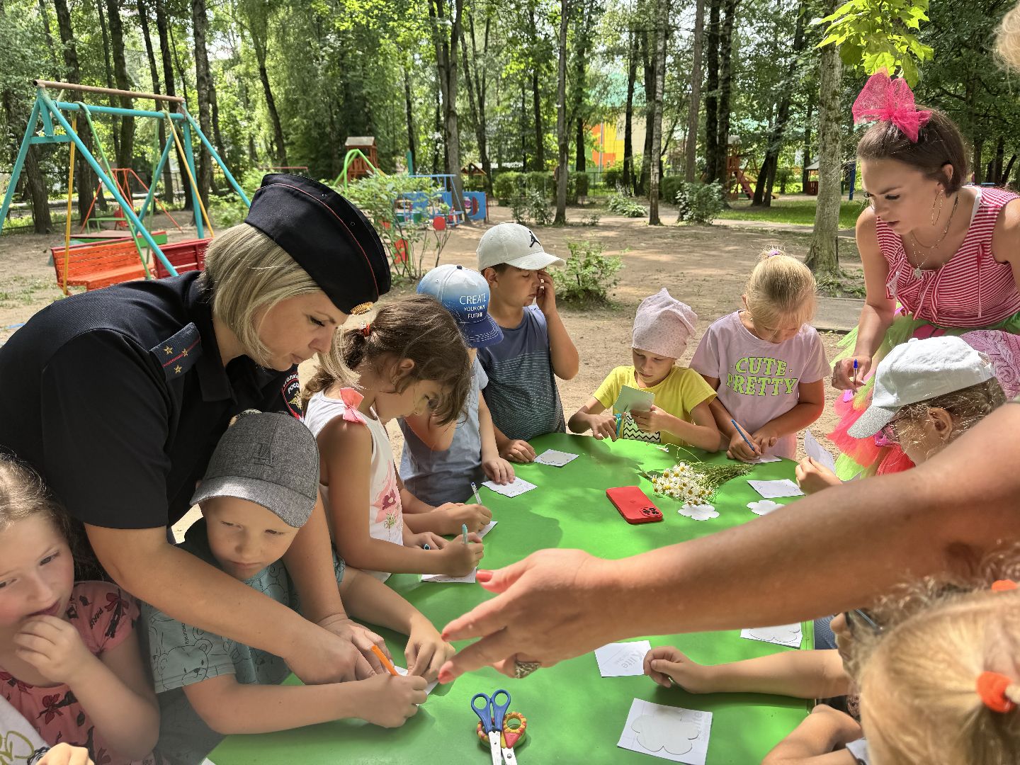 шаховская, госавтоинспекция, садик, мастер класс,