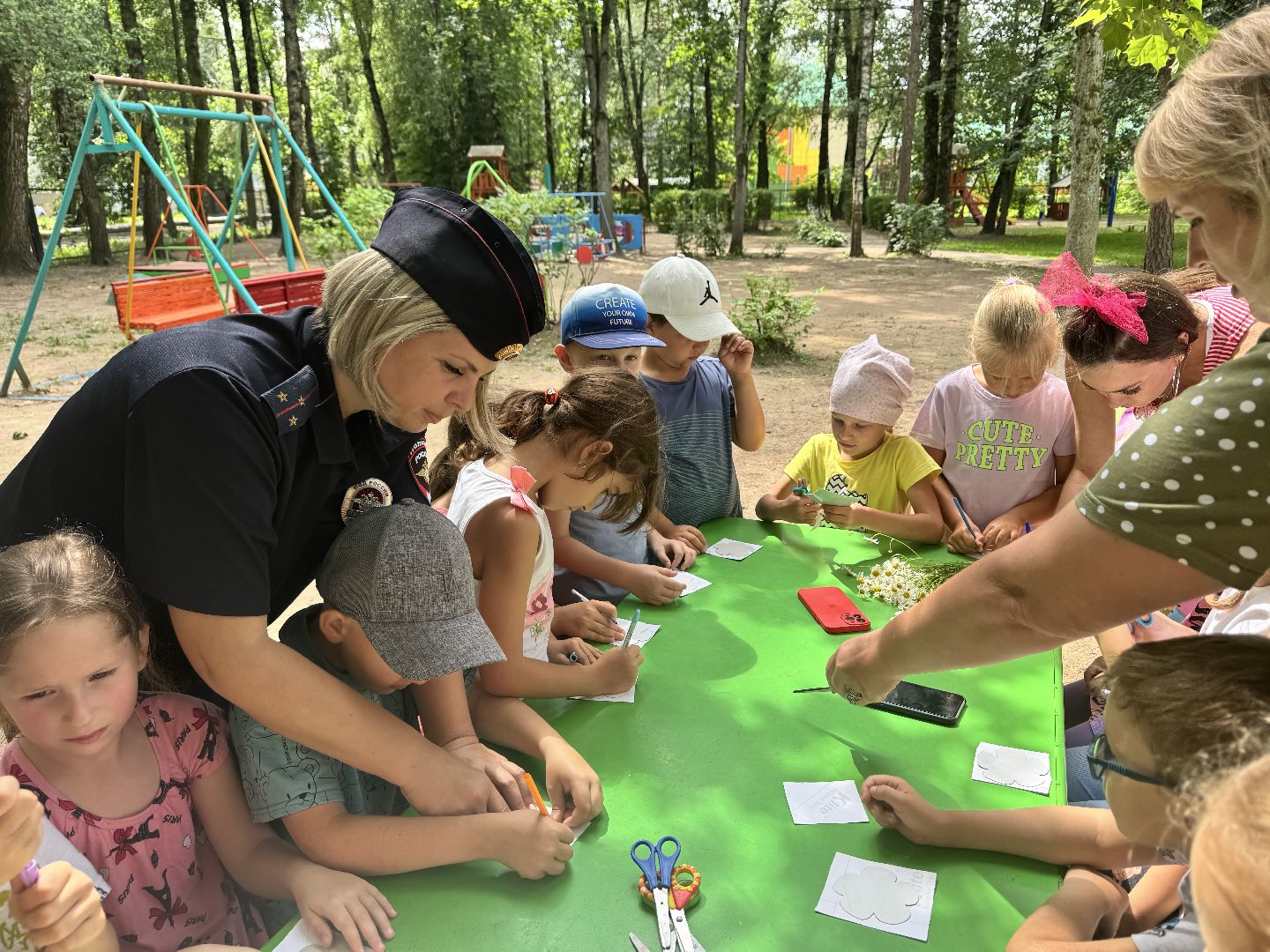 шаховская, госавтоинспекция, садик, мастер класс,