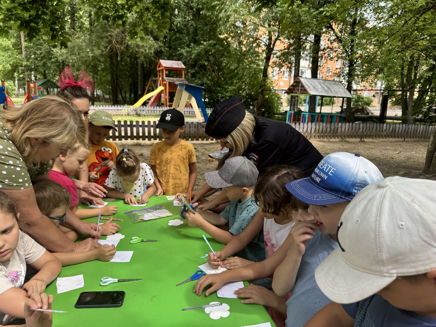 шаховская, госавтоинспекция, садик, мастер класс,