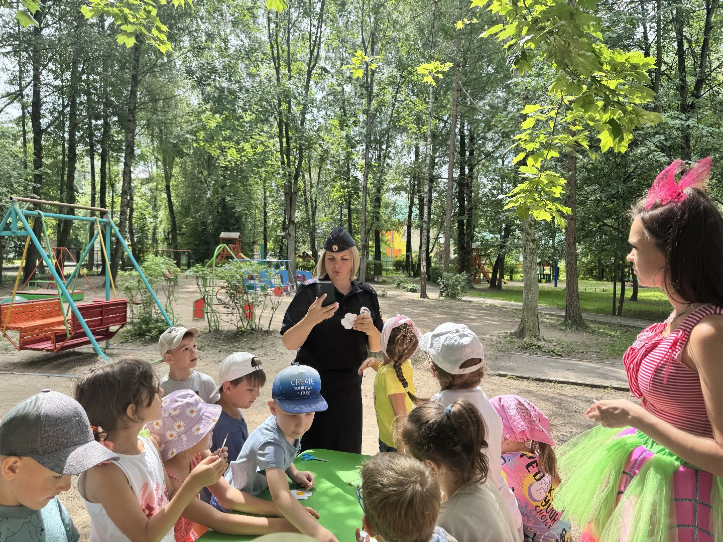 шаховская, госавтоинспекция, садик, мастер класс,