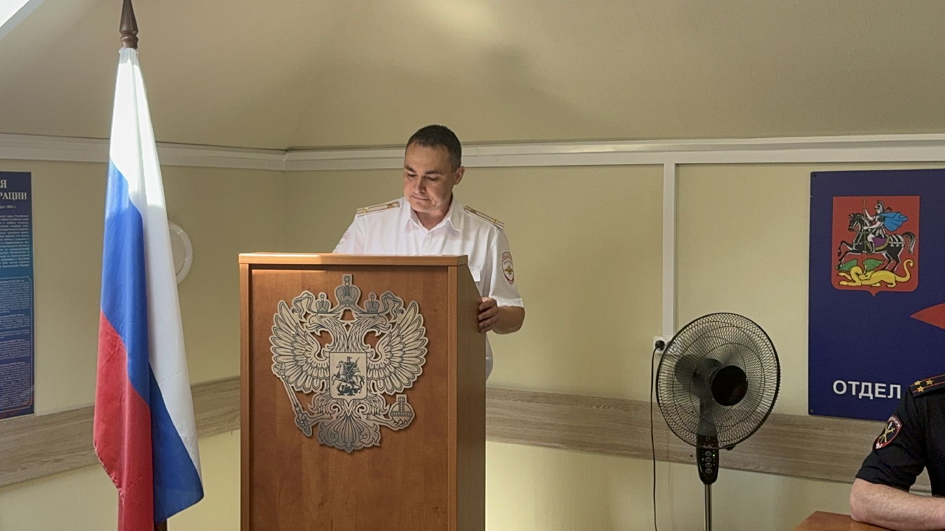 Солнечногорск, День ГИБДД, сотрудники полиции, поздравление, Глава,