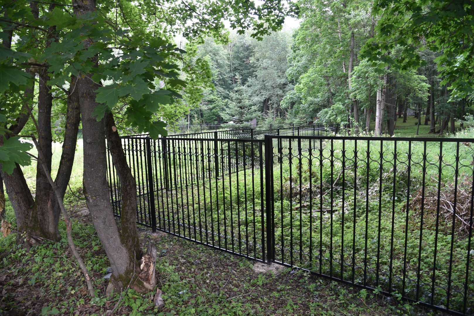 лотошино, лотошинский парк, забор, благоустройство, парки подмосковья,