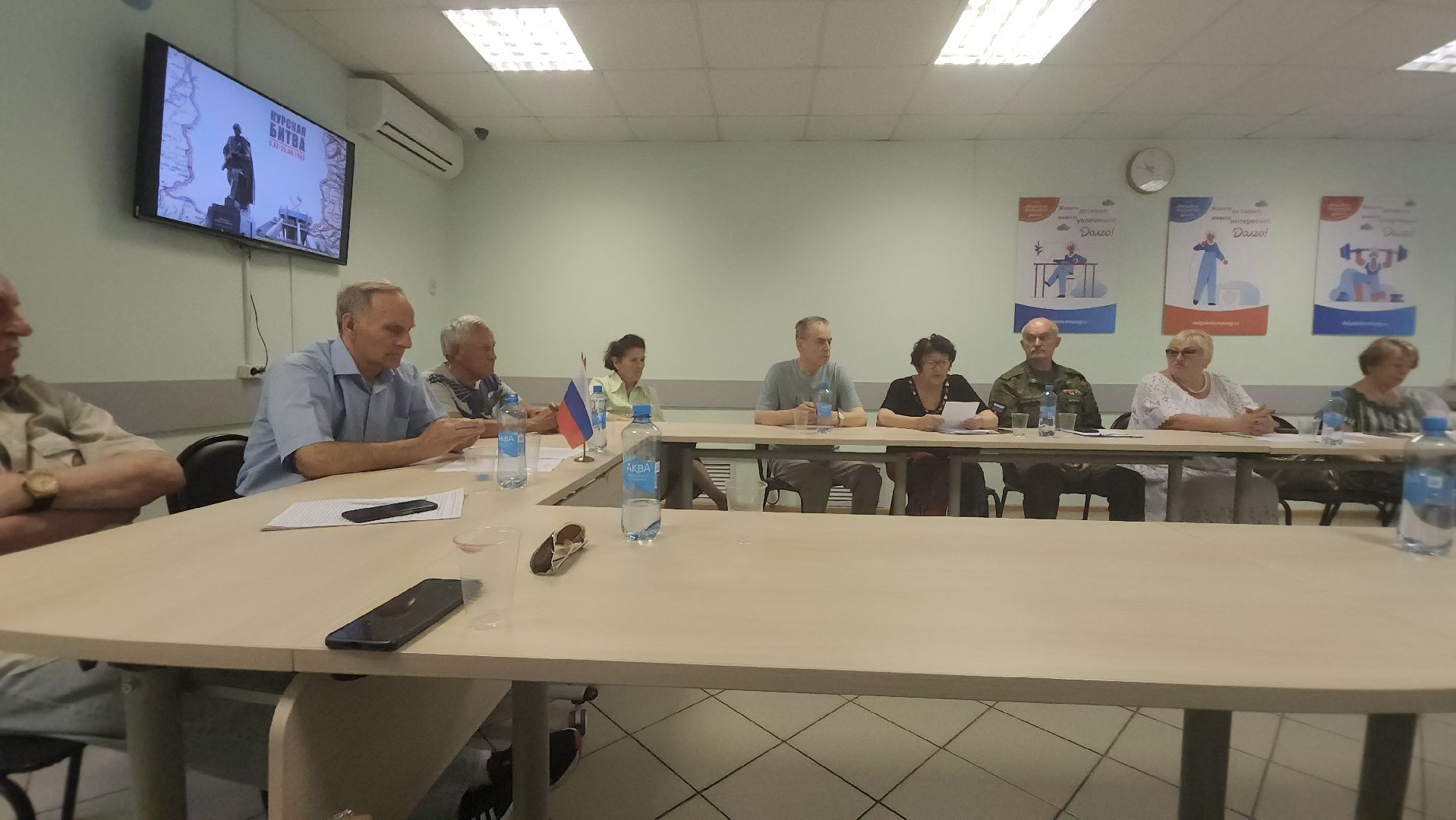 долгопрудный, совет ветеранов, Битва на Курской дуге, великая отечественная война, выставка,