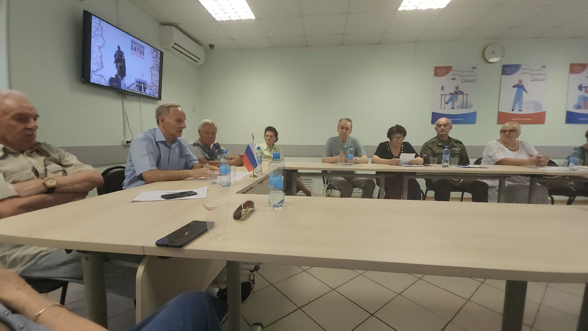 долгопрудный, совет ветеранов, Битва на Курской дуге, великая отечественная война, выставка,