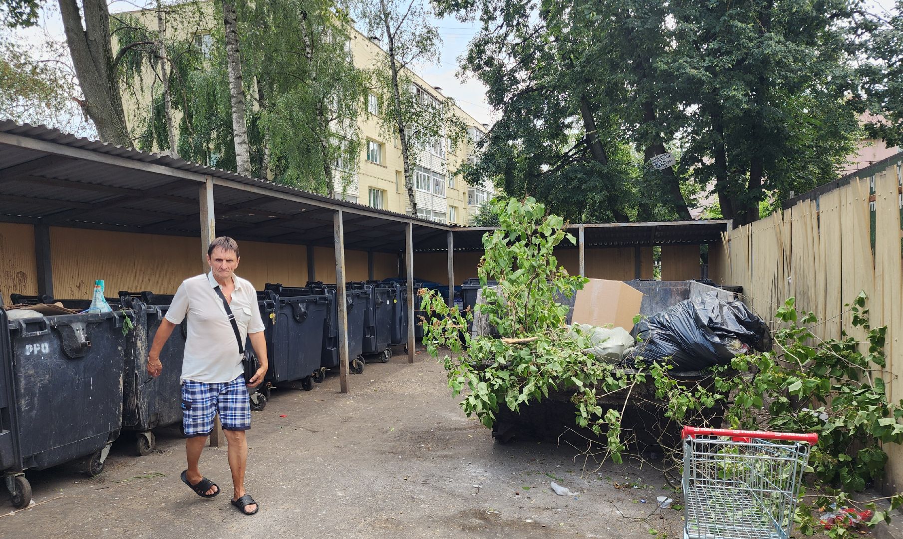 Звенигород, раздельный сбор мусора,