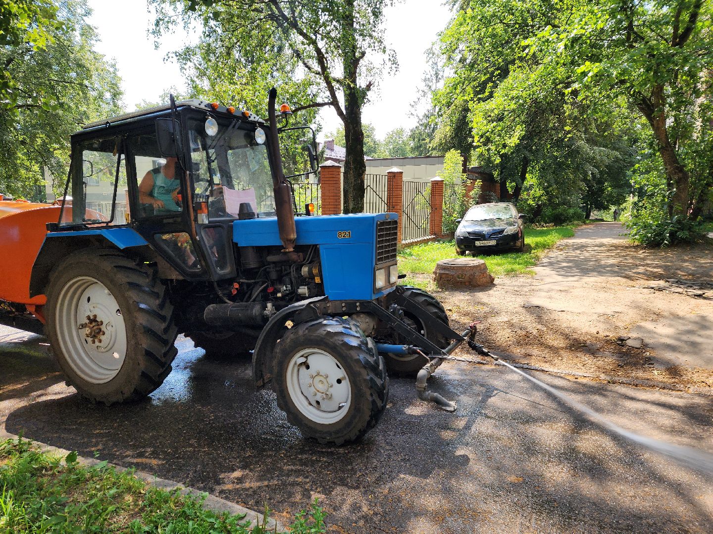красноармейск, г.о. пушкинский, полив дорог, городское хозяйство,