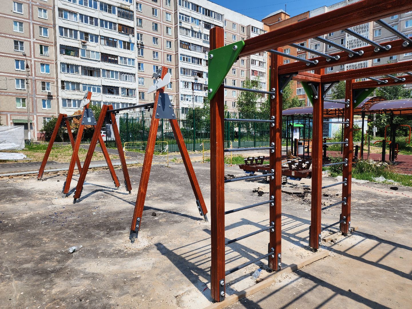 Чехов, благоустройство, дворовая территория, формирование комфортной городской среды, проезды, тротуары, детская площадка, спортивная площадка, тренажерный комплекс,