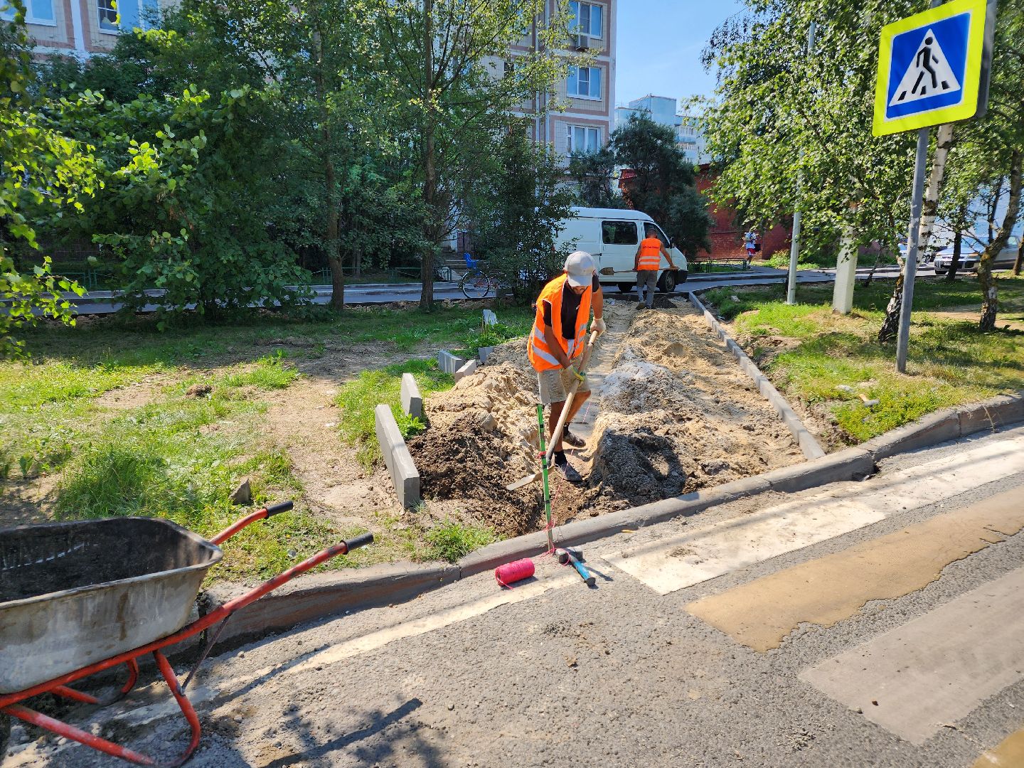 Чехов, благоустройство, дворовая территория, формирование комфортной городской среды, проезды, тротуары, детская площадка, спортивная площадка, тренажерный комплекс,