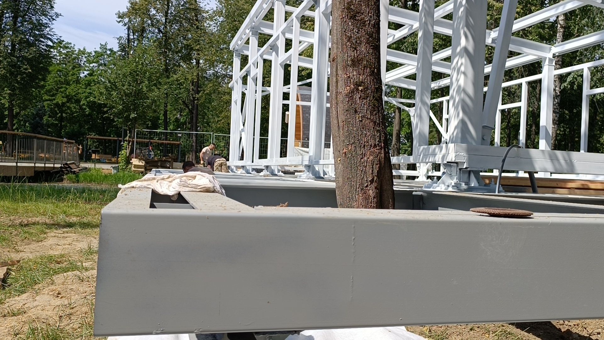 раздевалка, парк, лобня,