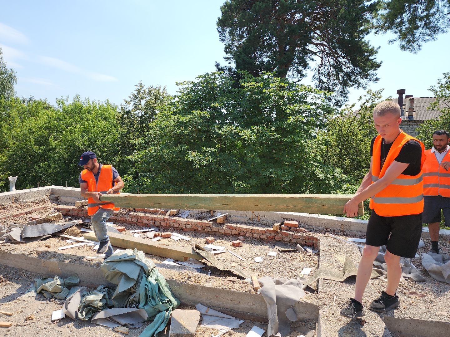 серпухов, подмосковье, капремонт кровли,