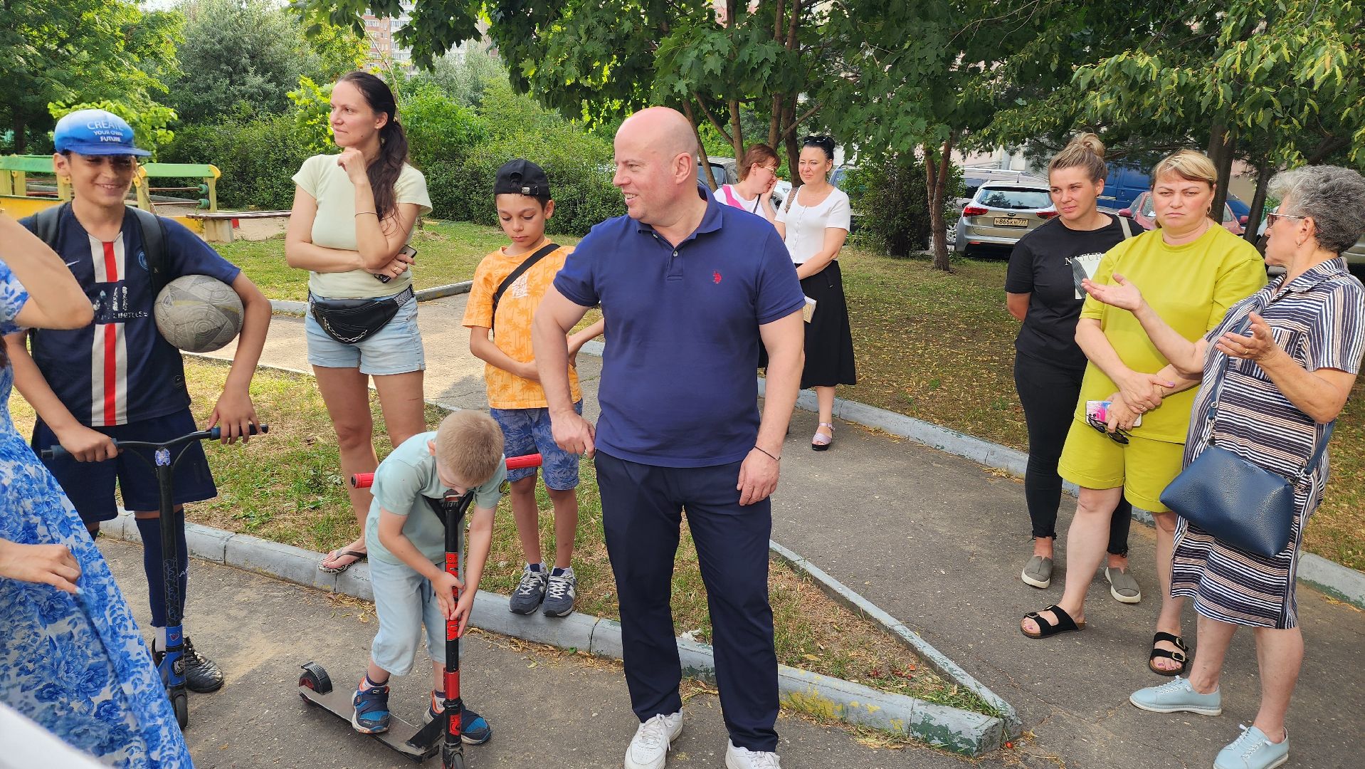 детская площадка, модернизация детской площадки, котельники,