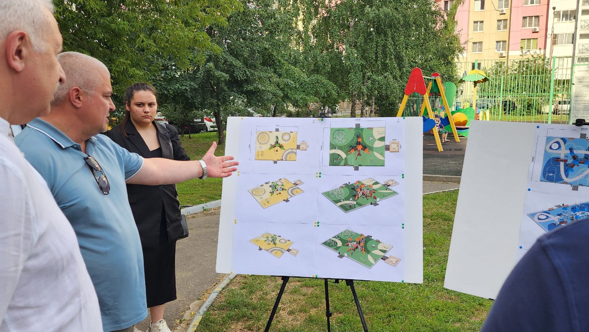 детская площадка, модернизация детской площадки, котельники,