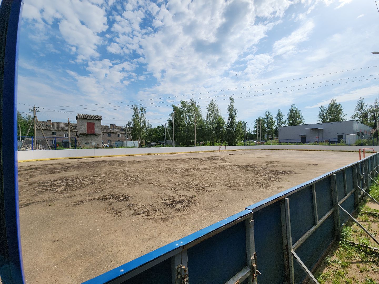 хоккейная коробка, Сытьково, освещение, руза, выездная администрация руза, рузский городской округ, московская область,