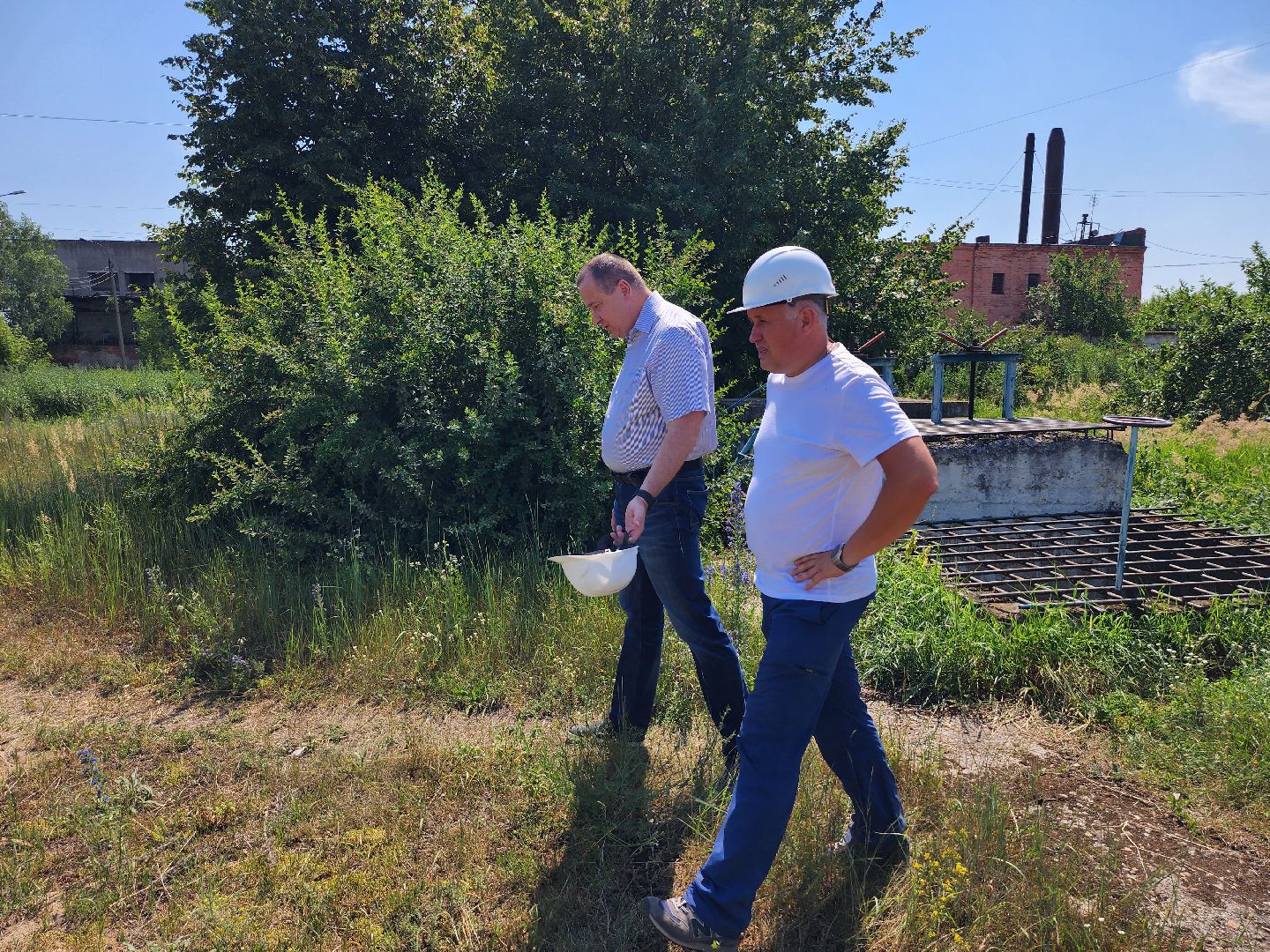 серпухов, глава серпухова, очистные сооружения, рабочий выезд, реконструкция,