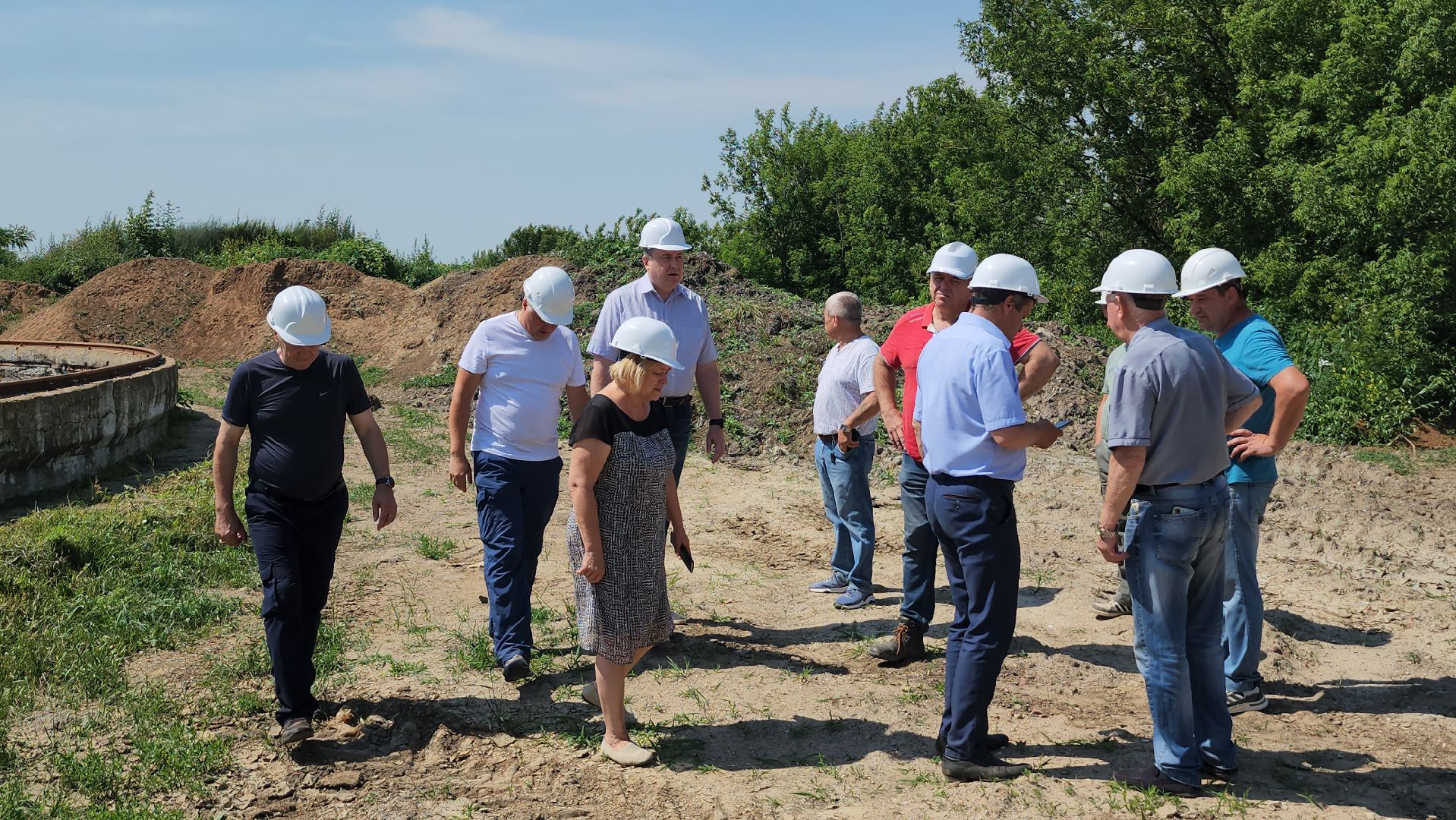 серпухов, глава серпухова, очистные сооружения, рабочий выезд, реконструкция,