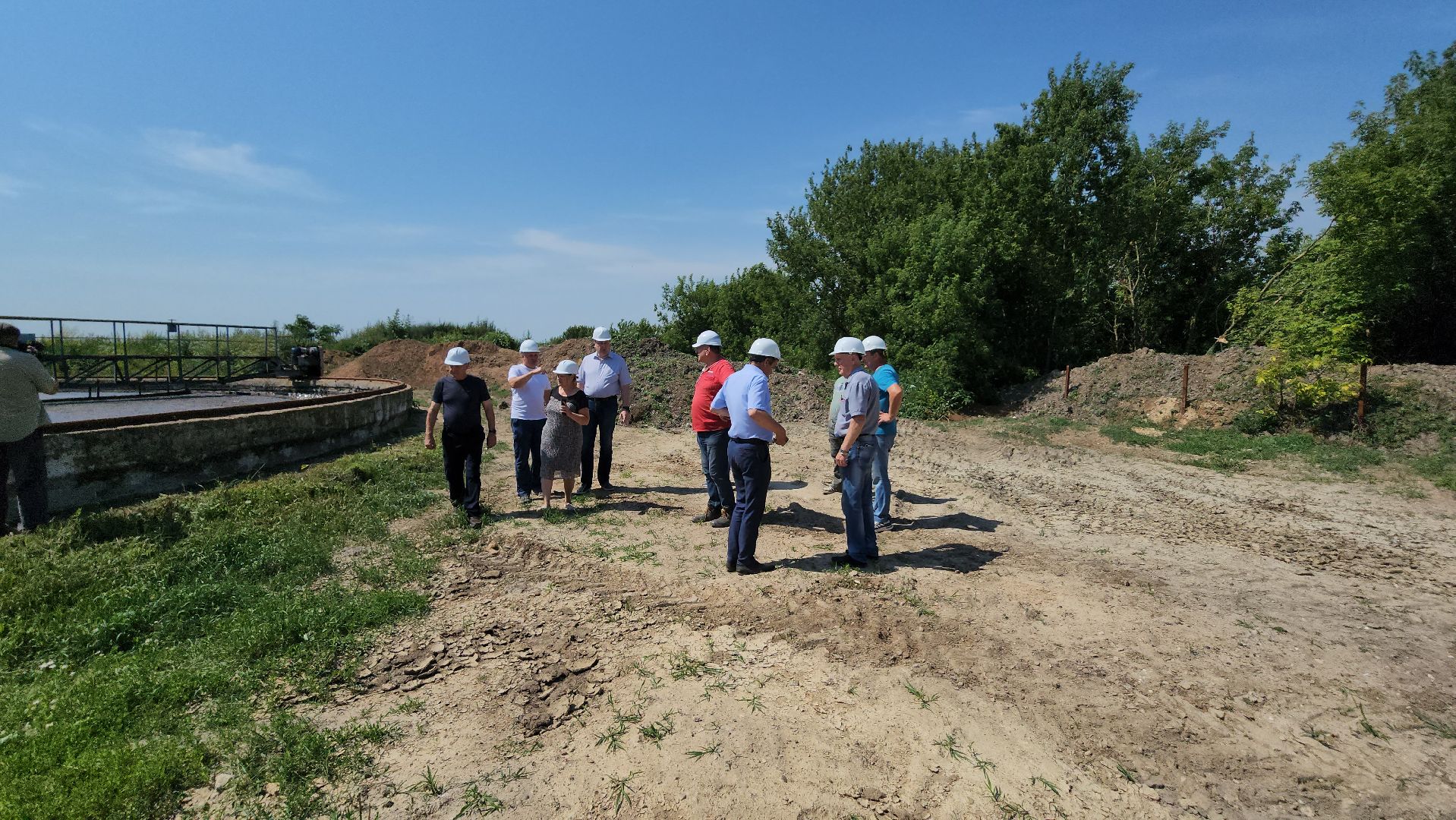 серпухов, глава серпухова, очистные сооружения, рабочий выезд, реконструкция,