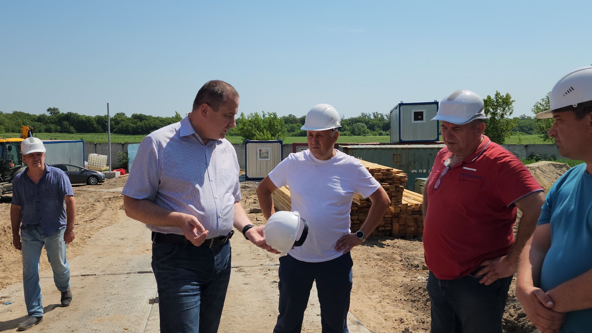 серпухов, глава серпухова, очистные сооружения, рабочий выезд, реконструкция,