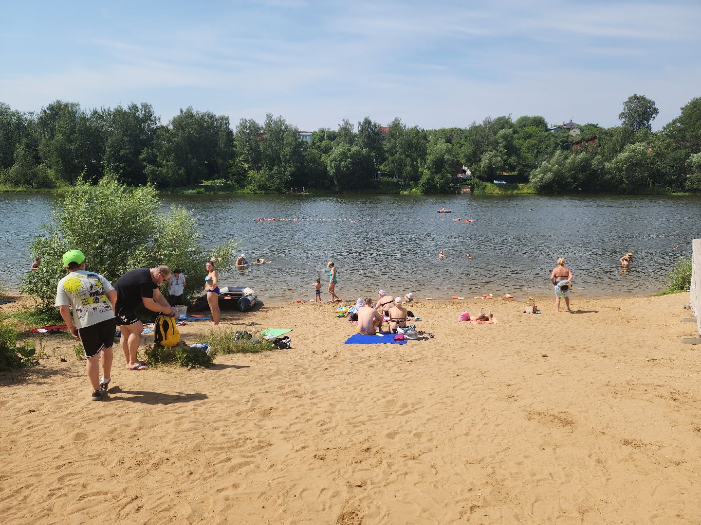 красногорск, пляж, плотина, спасатели, спасательный пост,синичка, банька,