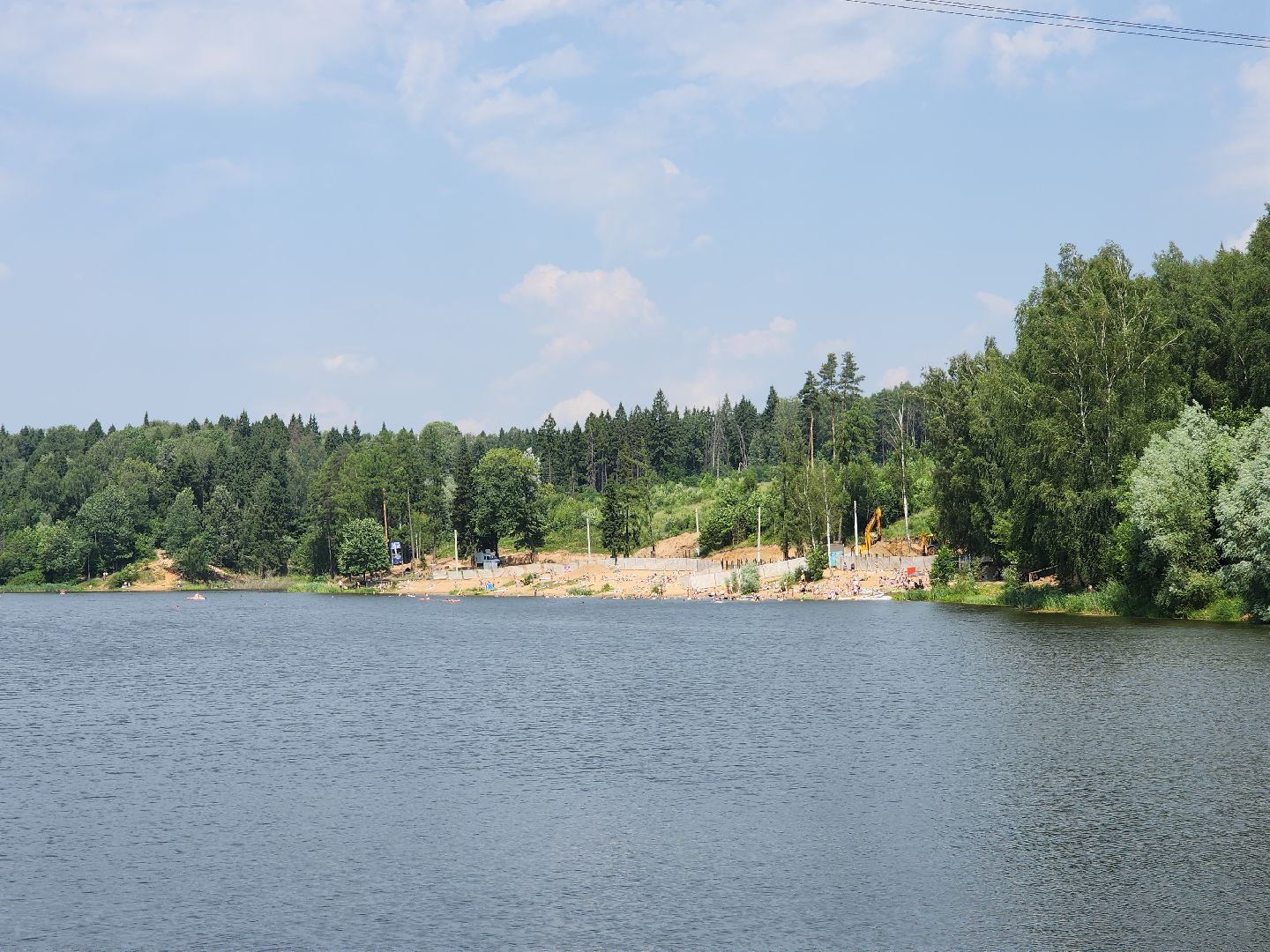 красногорск, пляж, плотина, спасатели, спасательный пост,синичка, банька,