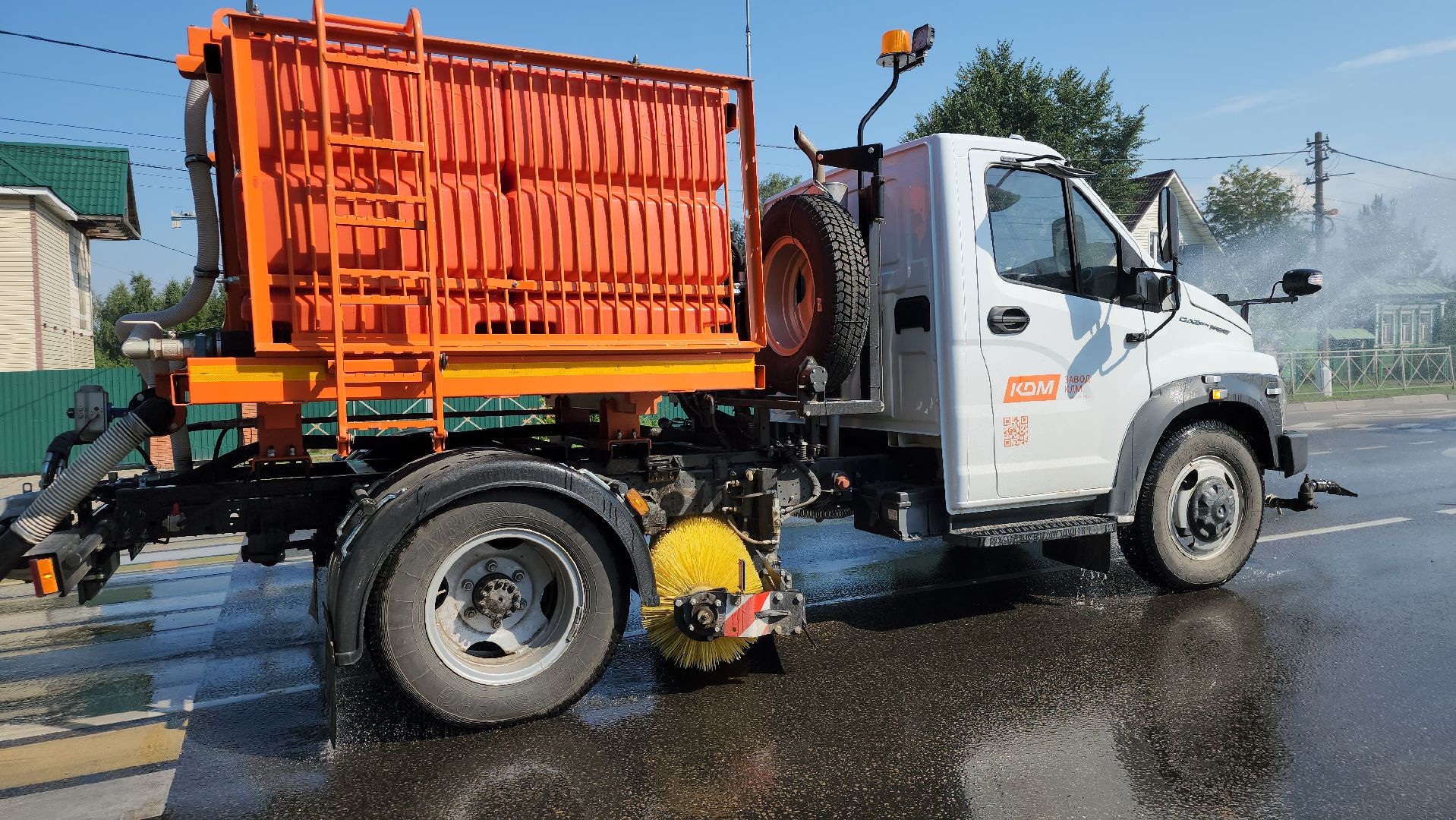 уборка улиц, ЖКХ, летняя уборка улиц, Старая Купавна, Богородский городской округ, погода,