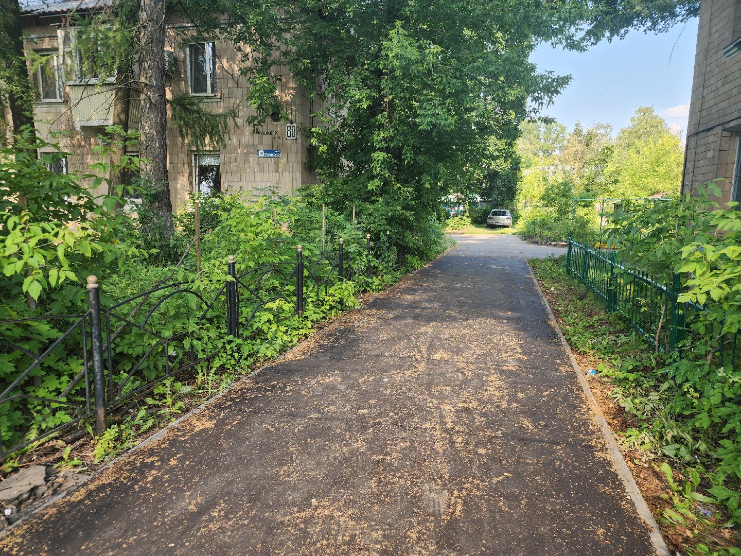 благоустройство дворов, благоустроенная территория, орехово зуево,