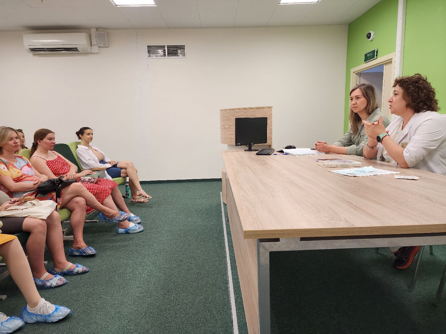 раменское, медицина, центр материнства и детства, занятие школы матерей,