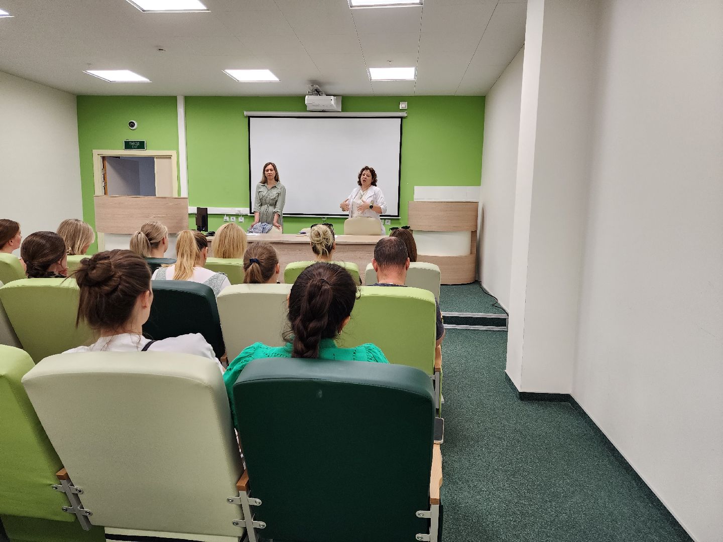 раменское, медицина, центр материнства и детства, занятие школы матерей,