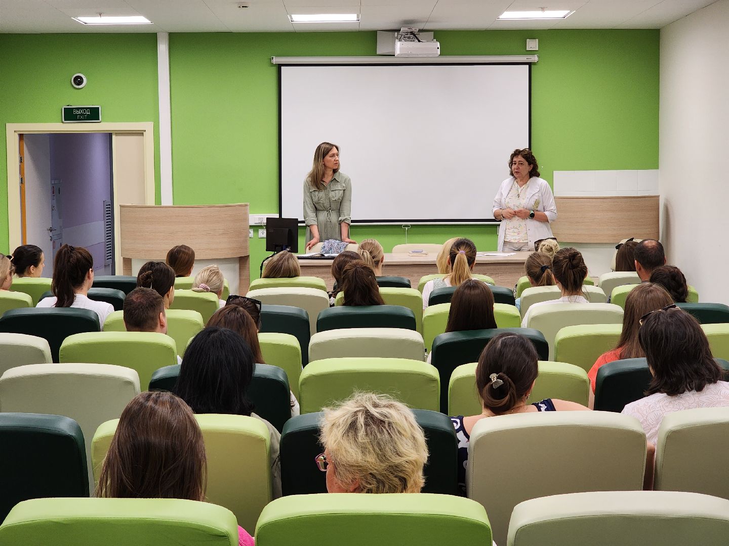 раменское, медицина, центр материнства и детства, занятие школы матерей,