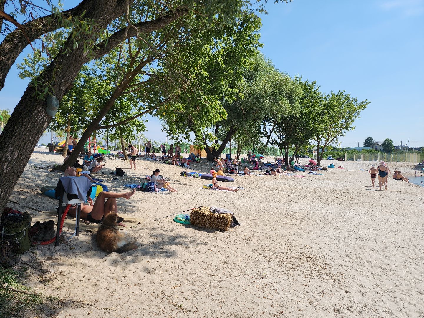 серпухов, подмосковье, пляж на оке,