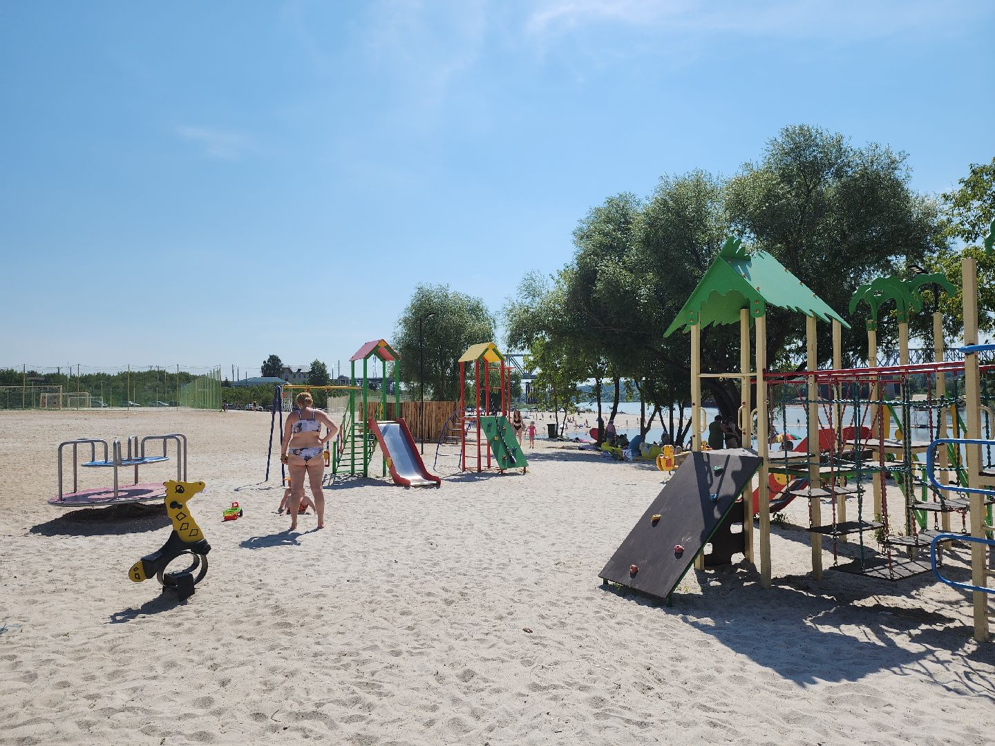 серпухов, подмосковье, пляж на оке,