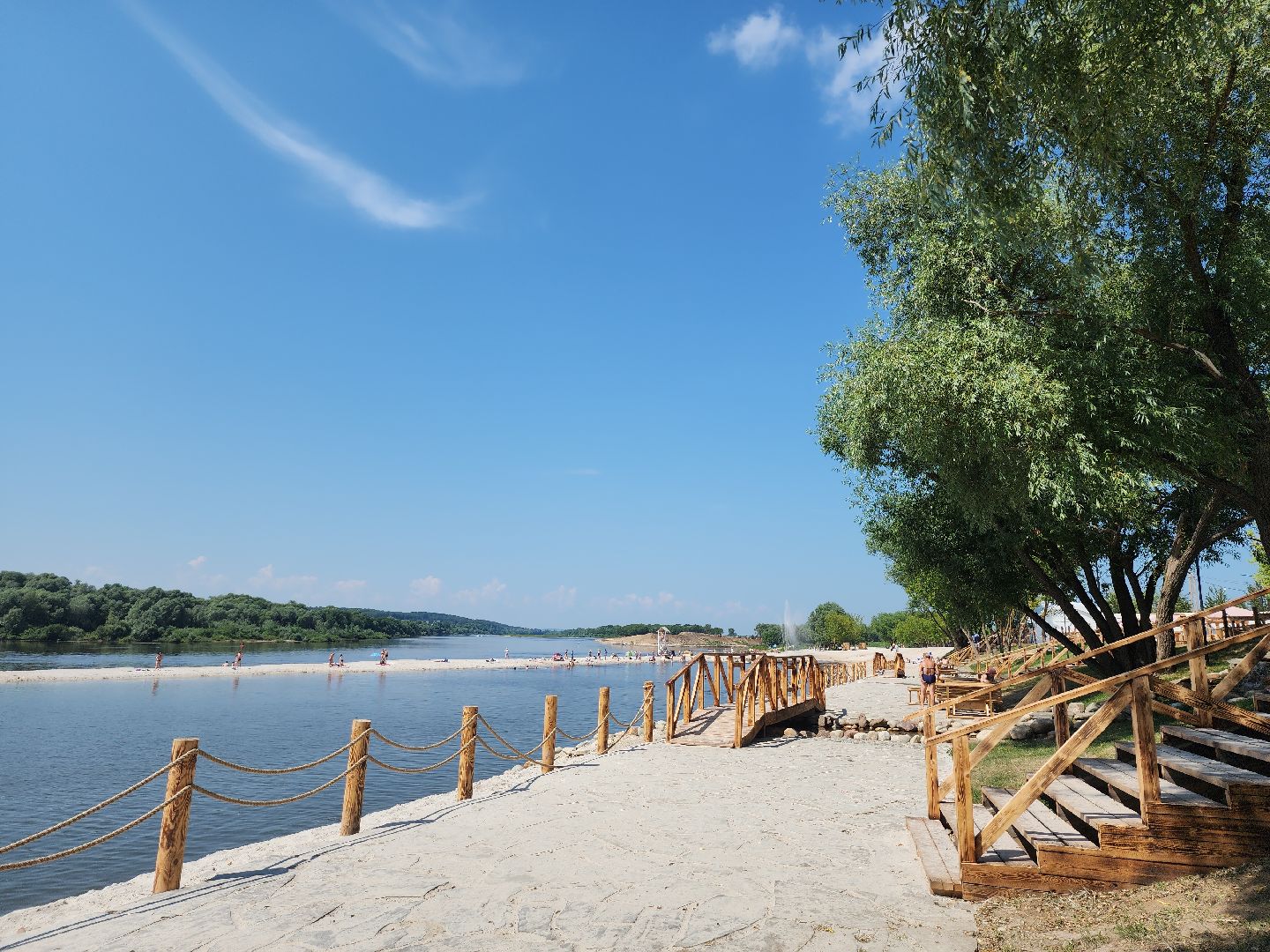 серпухов, подмосковье, пляж на оке,