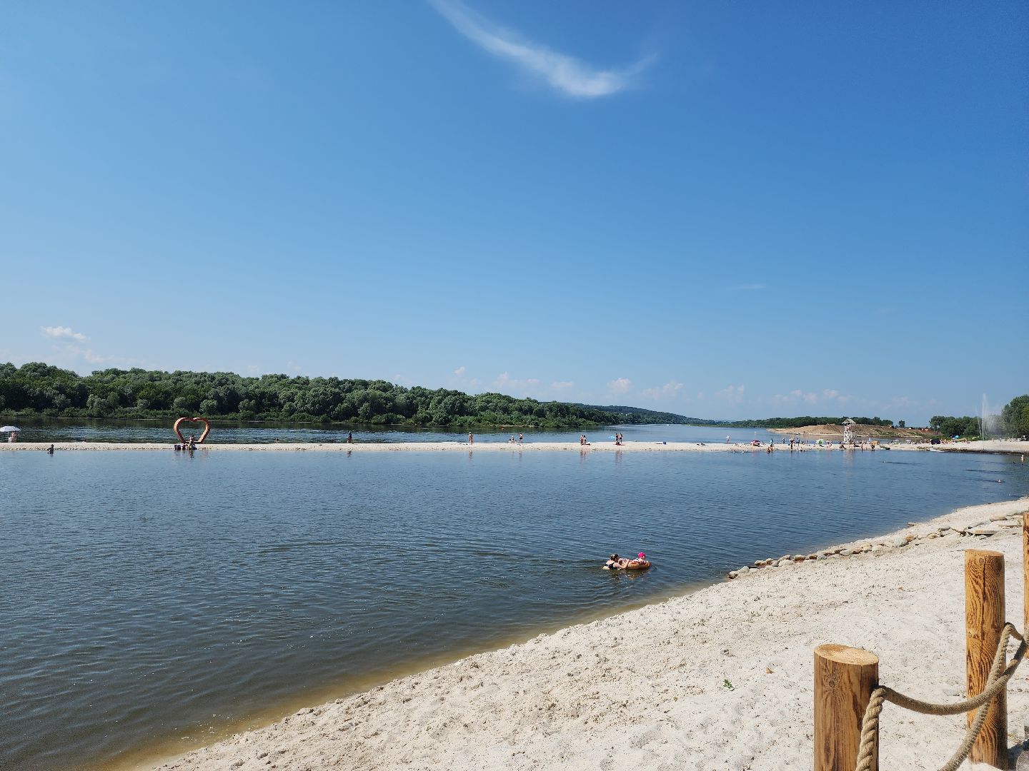 серпухов, подмосковье, пляж на оке,