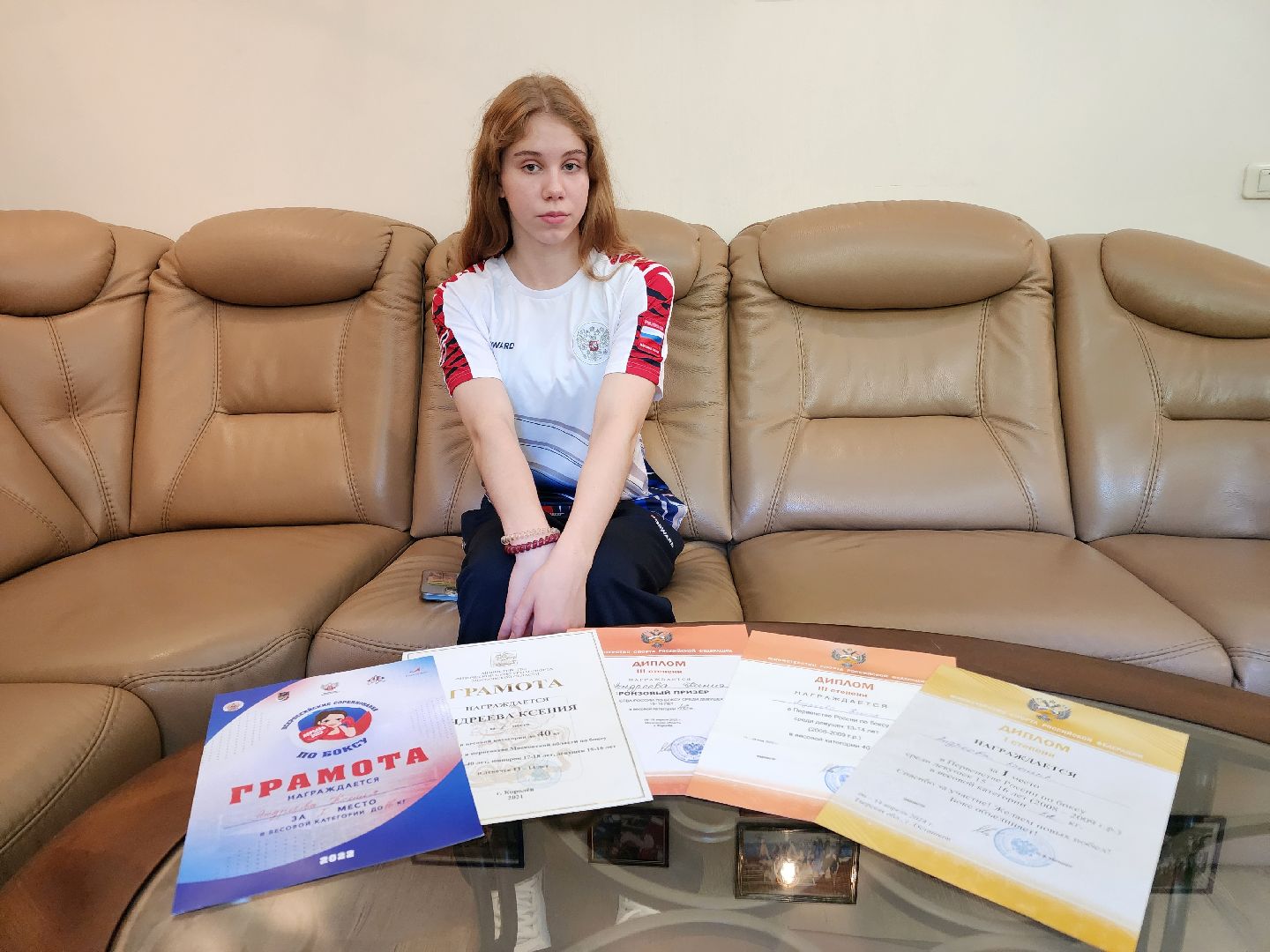 Чехов, бокс, Чемпионат России, Чемпионат Европы, призер, Ксения Андреева, Спортивная школа бокса Витязь,