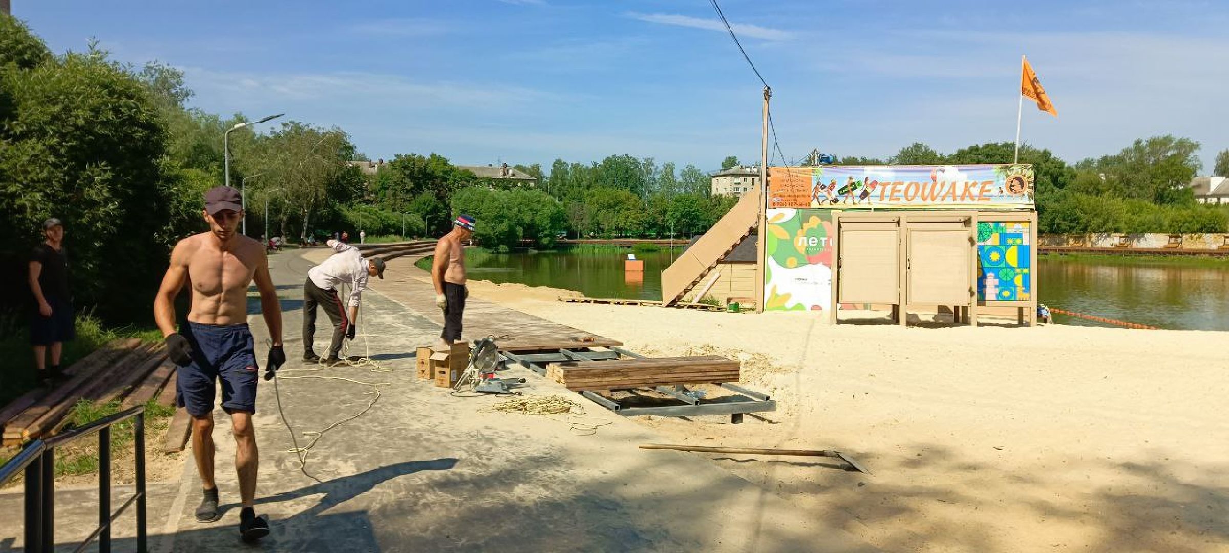 Дмитров, Инженерный пруд,