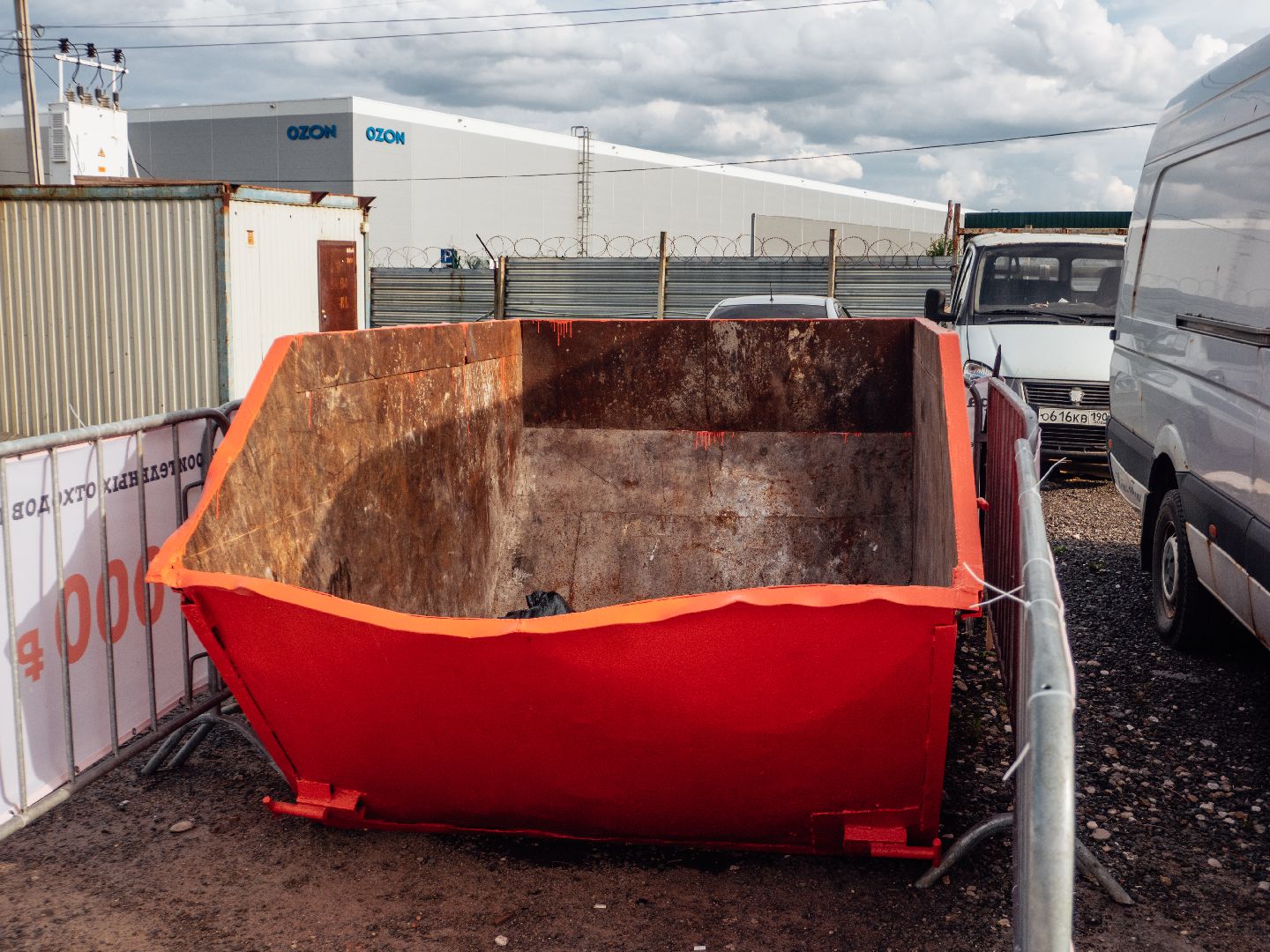 подмосквье, мусорные контейнеры, строительный мусор, благоустройство,