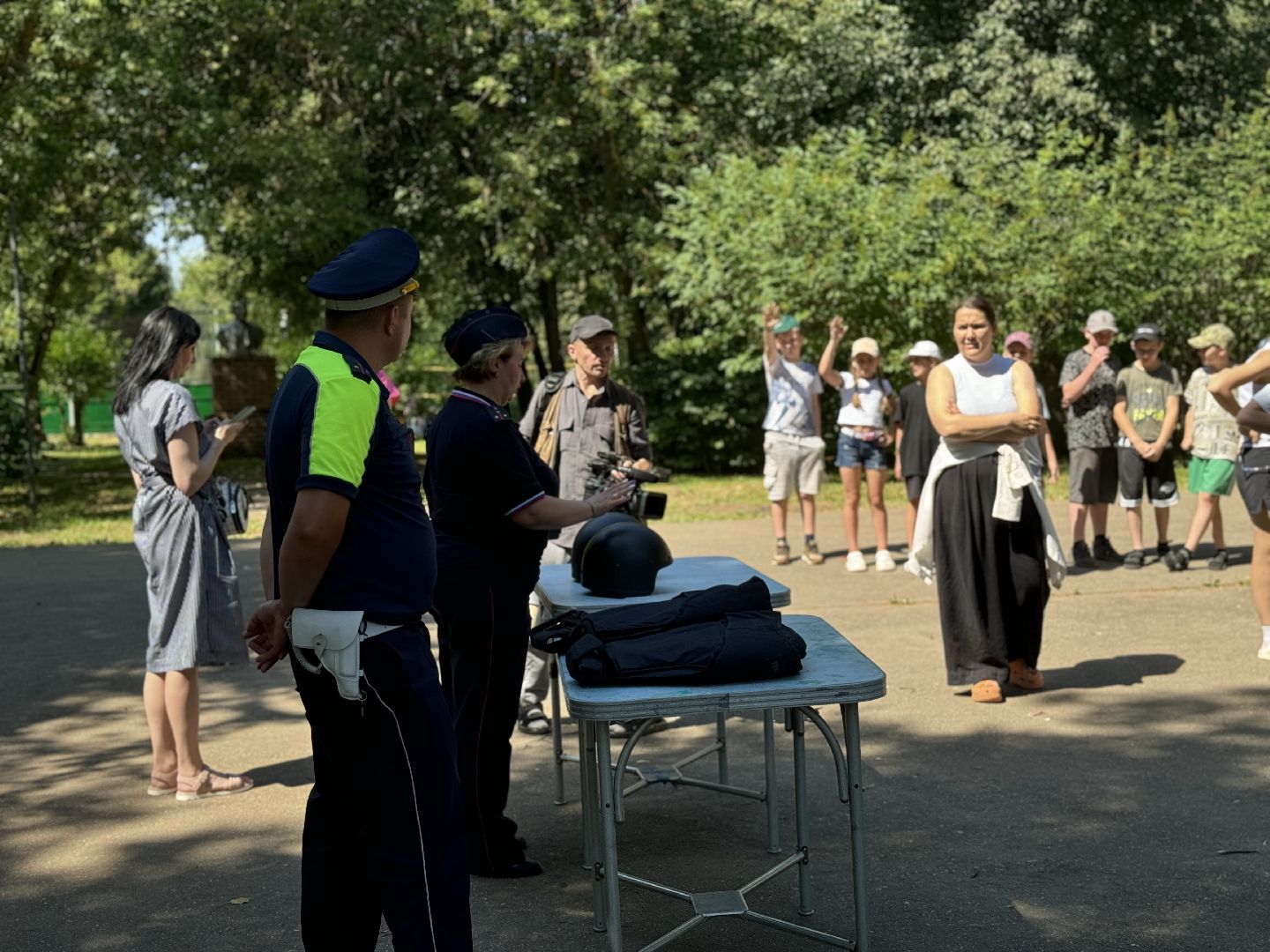 Оздоровительный лагерь Салют, Правила безопасности дорожного движения, ленинский городской округ, поселок Володарского, ГАИ, безопасность на дорогах,