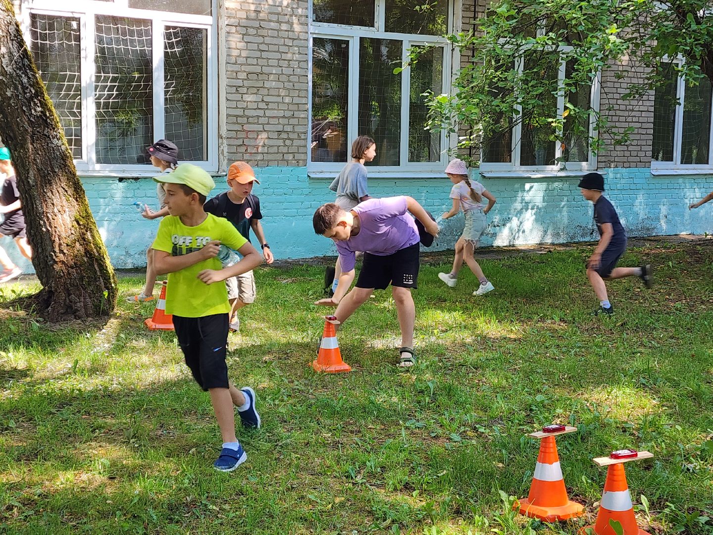красноармейск, г.о. пушкинский, пришкольный лагерь, спортивное ориентирование,