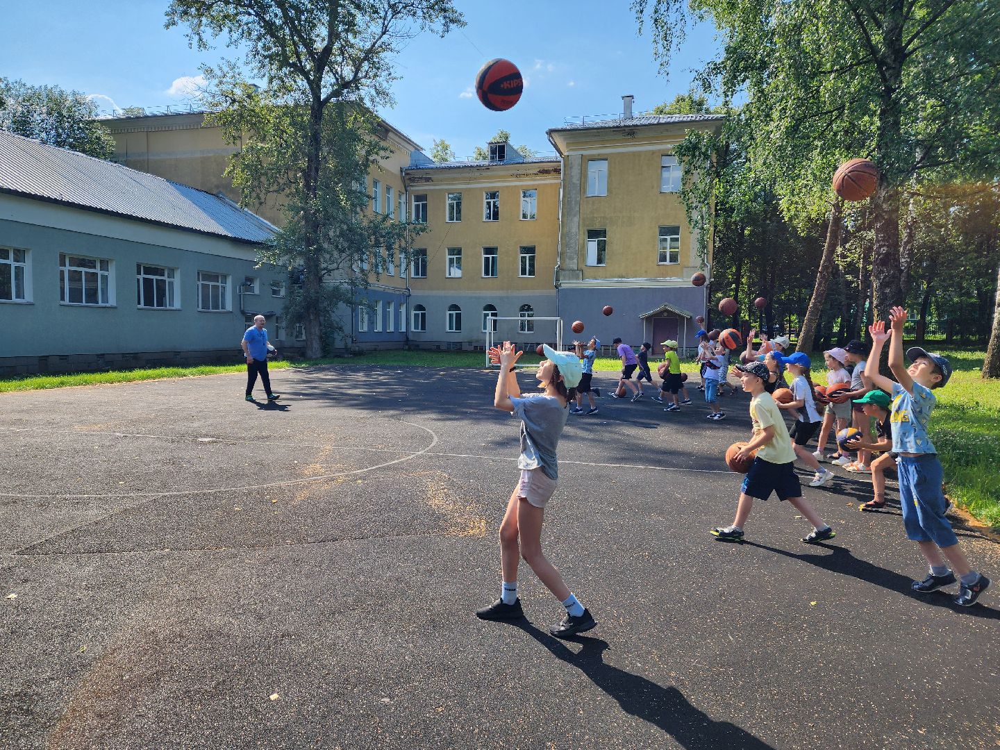 красноармейск, г.о. пушкинский, пришкольный лагерь, спортивное ориентирование,