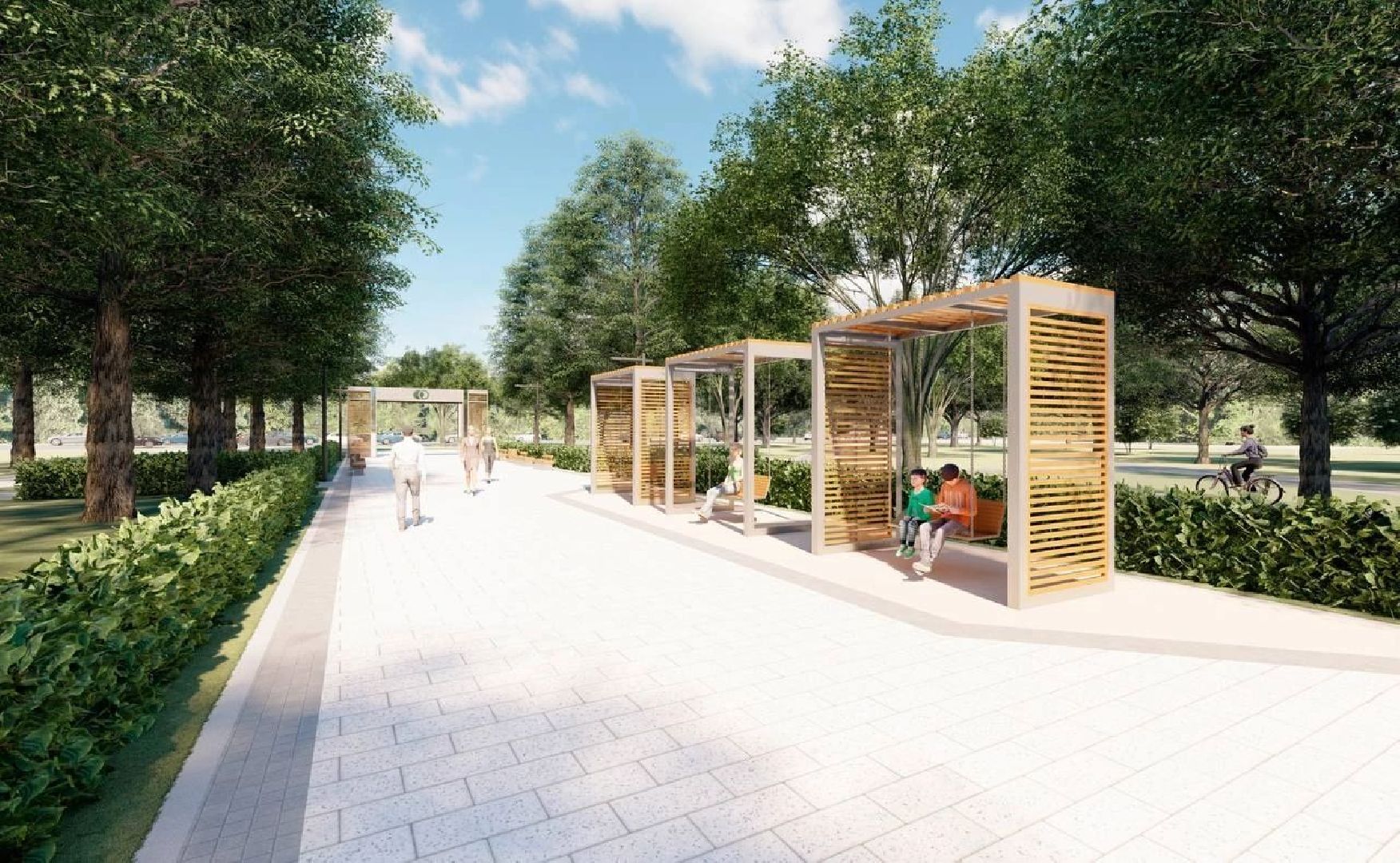 воскресенск, благоустройство, ремонт, бульвар, бульвар победы,