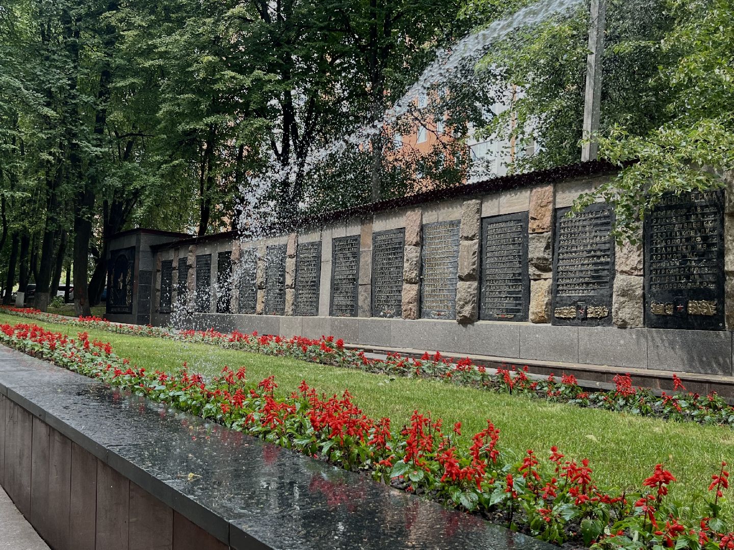 наро-фоминск, благоустройство и дорожное хозяйство, коммунальщики, аэрация воздуха, цветники, аномальная жара,