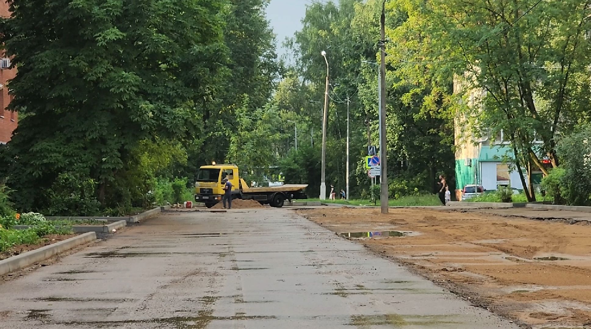 долгопрудный, Нагорная, ямочный ремонт, асфальтирование дворов дорог,