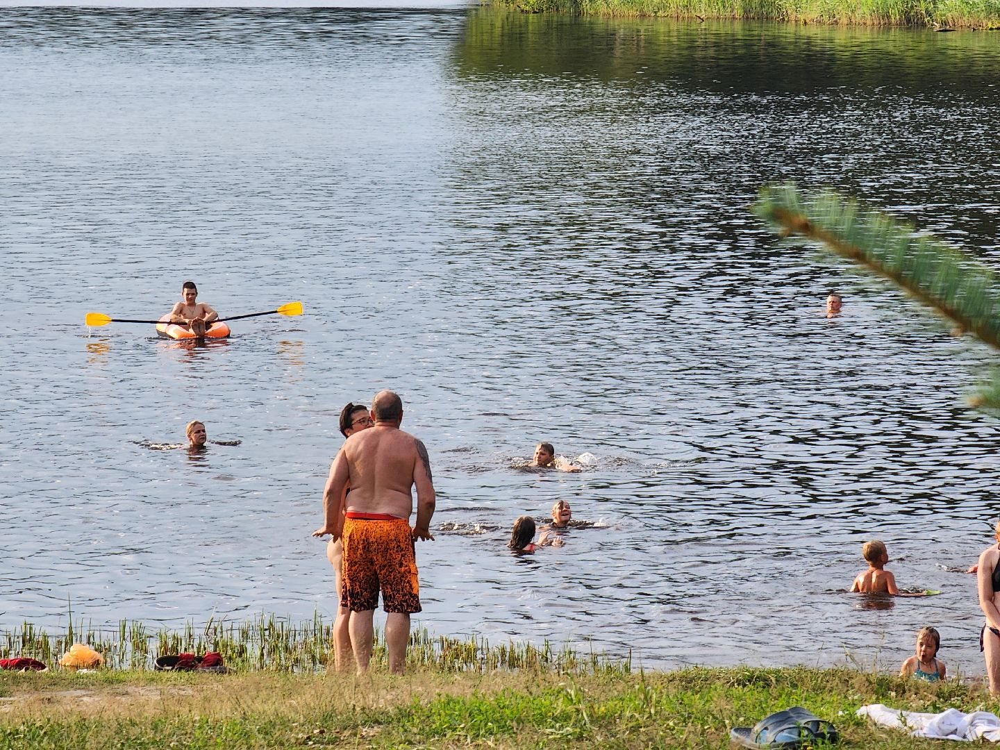 ногинск, луковое озеро, богородский округ, жители, общество, жара, лето, купальный сезон, купание,