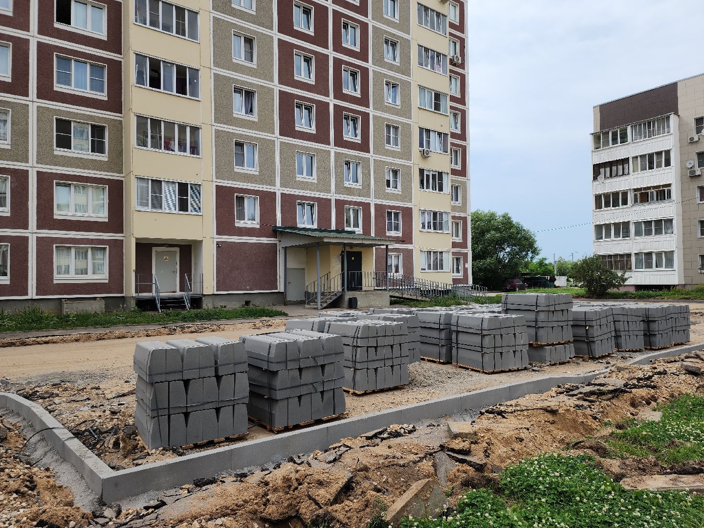 благоустройство, благоустройство дворов, комплексное благоустройство дворов, руза, рузский городской округ, московская область, подмосковье,