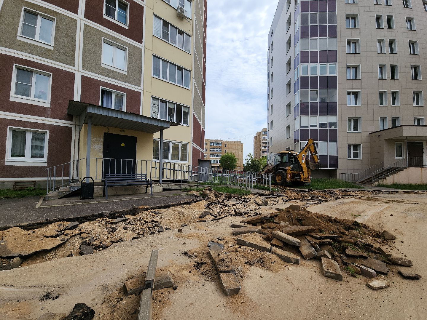 благоустройство, благоустройство дворов, комплексное благоустройство дворов, руза, рузский городской округ, московская область, подмосковье,