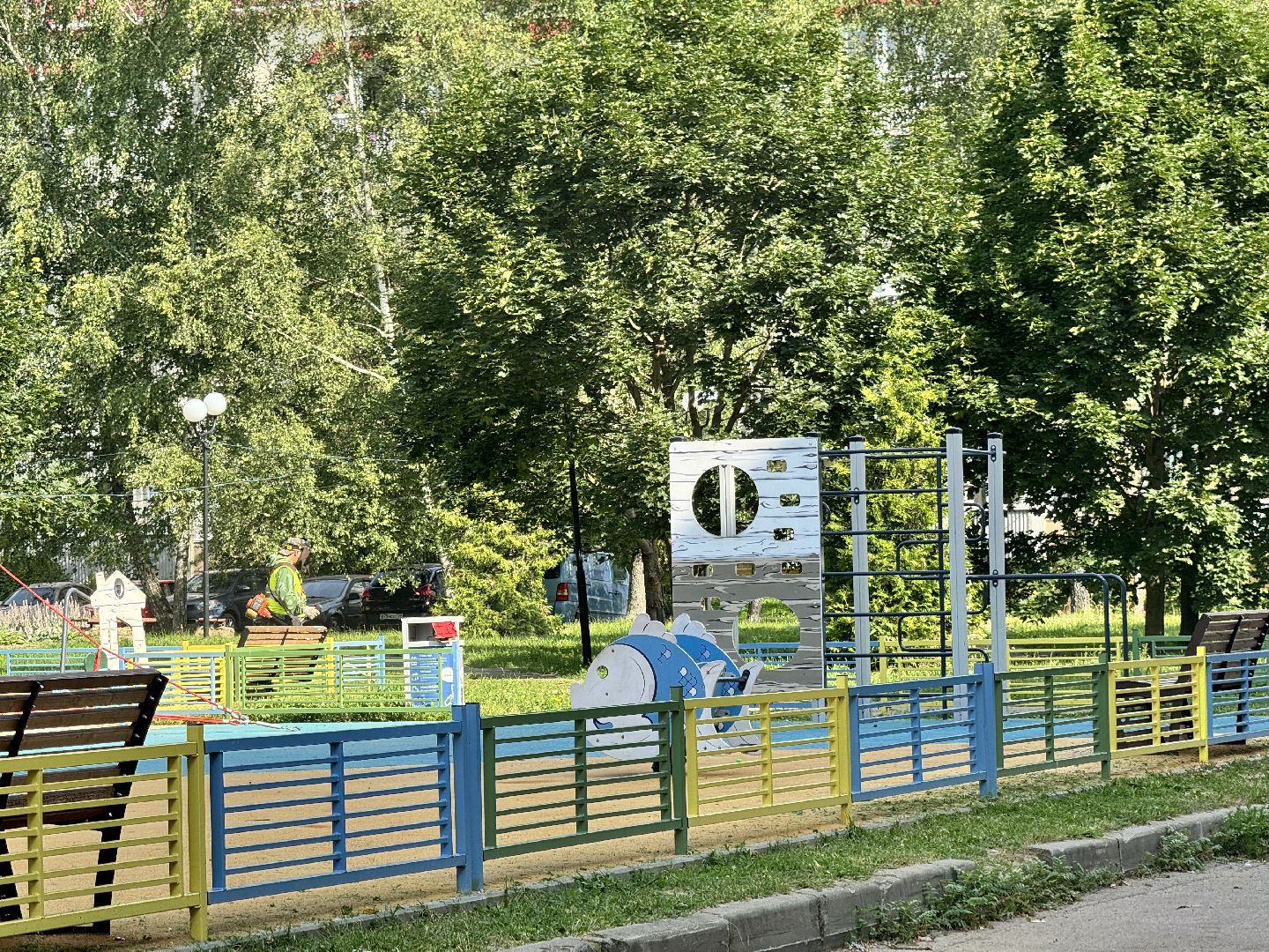 шаховская, покос травы, коммунальная служба,