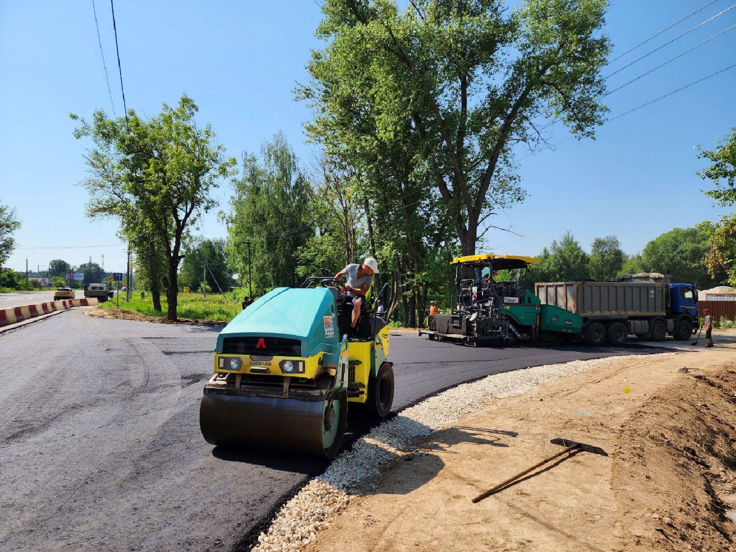 чехов, дороги, асфальт, разворотныеплощадки, региональная трасса,