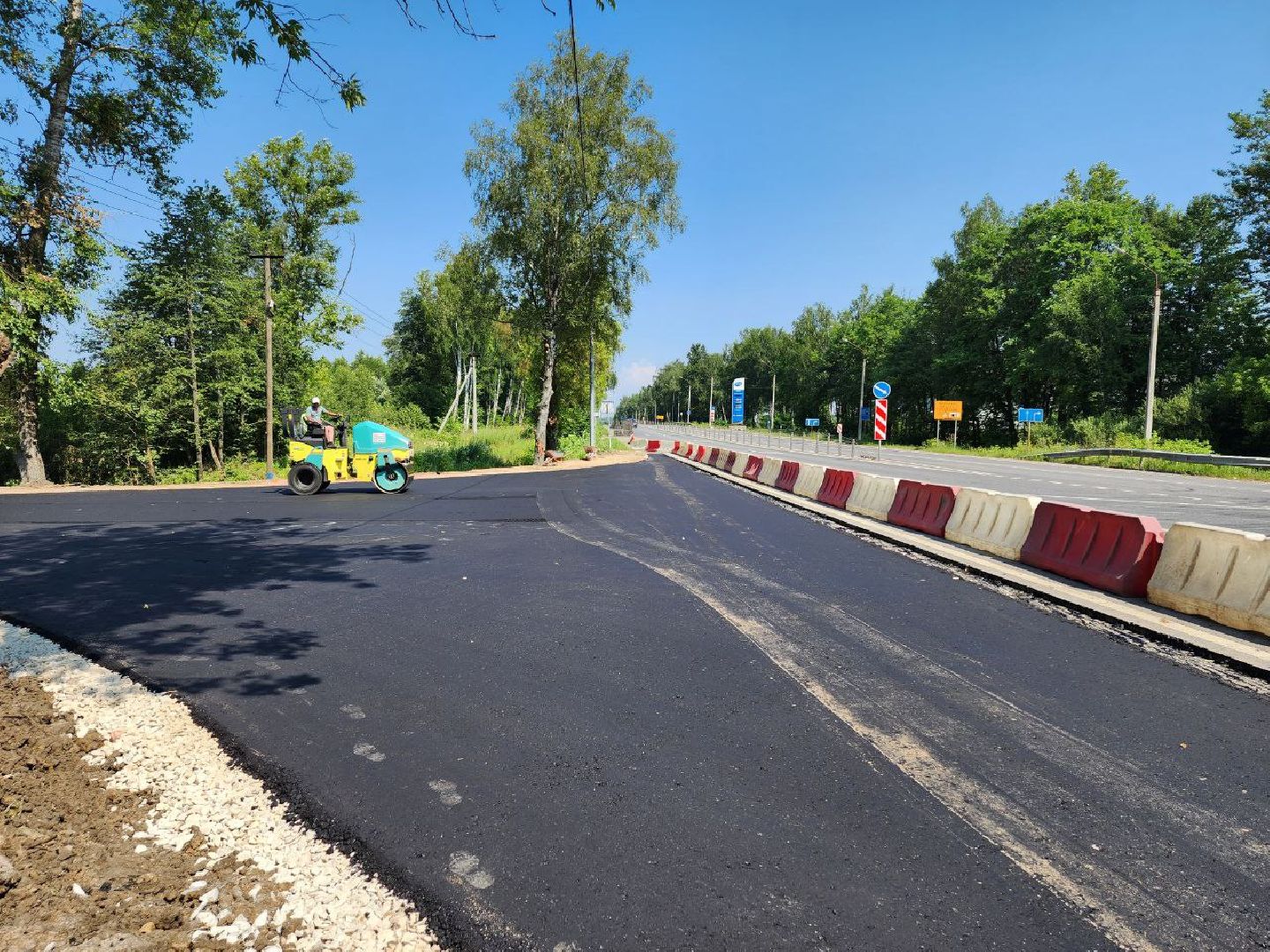 чехов, дороги, асфальт, разворотныеплощадки, региональная трасса,